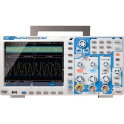 PEAKTECH 1363 - Osciloscopio de almacenamiento digital, 300 MHz, 2 canales, todo