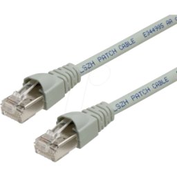 TELEGÄRTNER TG 100008462 - Cable de conexión RJ45 Cat.6a S/FTP 3 m gris