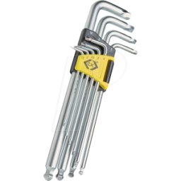C.K CK T4440M - Juego de extractores de llaves macho, para tornillos hexagonales