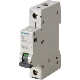SIEMENS SIE 5SL6125-7 - Disyuntores en miniatura CHAR-C, 25 A, 1 polo, 6 kA