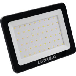 LUXULA LX-400153 - Proyector LED, 50 W, 4000 K, 5000 lm, negro, IP65