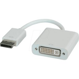 ROLINE 12033133 - Adaptador DisplayPort, conector DP a conector hembra DVI