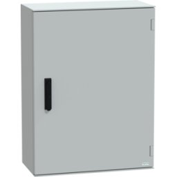 SCHNEIDER ELECTRIC NSYPLM86VG - Polyester enclosure, H 847 x W 636 x D 300 mm, 3-point