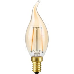 SCHIEFER LIGHTING SCHI LT149325015 - Lámpara LED E14, 2,9 W, 250 lm, 2200 K, filamento, regulable