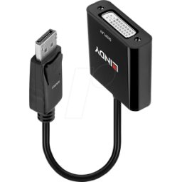 LINDY 41734 - Adaptador DisplayPort, conector DP a conector DVI