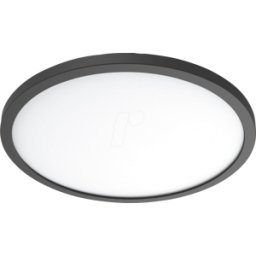 MÜLLER LICHT MLI 20500103 - Lámpara de techo Lina, 2500 lm, 2700 K, redondo, negro