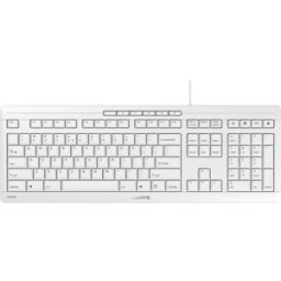 CHERRY JK-8500EU-0 - Teclado, USB, blanco-gris, EE.UU
