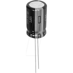 PANASONIC EB-A 100U 63A - Elko, radial, 100, 63V, RM3,5, 105 °C, 5000h, 20%