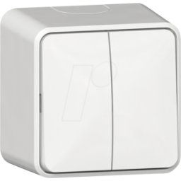 GIRA 3105 13 - Interruptor de serie 10 AX 250 V~ con placa de montaje
