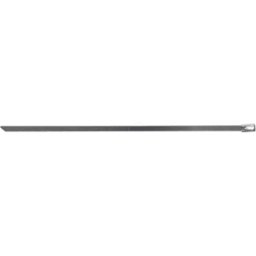 FREI KAB-STAHL 200 - Bridas para cables de acero inoxidable, 200 x 4,5 mm, plata, paq