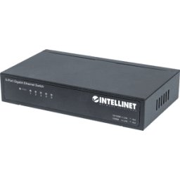 INTELLINET INT 530378 - Switch, 5 puertos, Gigabit Ethernet