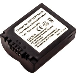 FREI AKKU 40749 - Batería, cámara digital, compatible, 750 mAh