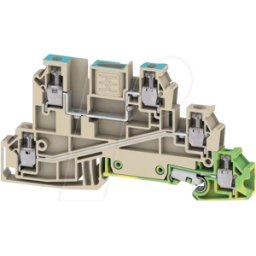 WEIDMÜLLER WDL 2.5 NLPE - Terminal en serie de distribuidor Klippon® Connect, serie W beig