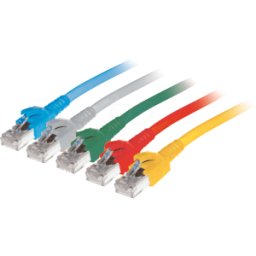 DAETWYLER PATCH-DW6 20 RT - Máquina de grabado Cat.6a, 500MHz, S/FTP, 20m, rojo