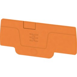 WEIDMÜLLER AEP 3C 1.5 OR - A-series, end plate, AEP 2T 1.5, orange
