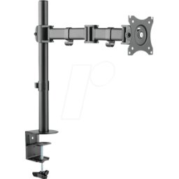 LOGILINK BP0021 - Soporte para monitor, 1 pantalla, 13" - 27", 428 mm, montaje en