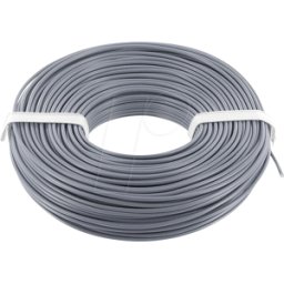 ECON CONNECT ECON KL05GR40 - Alambre de cobre trenzado 1x0.5qmm gris