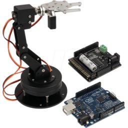 JOY-IT GRABIT ROBO-SET2 - Kit de brazo robótico Grab-it, incl. Arduino Uno Q 2GB
