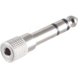SHIVERPEAKS SHVP BS57070-M - Enchufe Jack 6,3mm en el acoplamiento jack 3,5mm