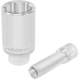 MATADOR MAT 4081 0320 - Inserto de llave de vaso, hexágono exterior, 1/2", 32, la