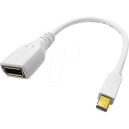 ROLINE 12033163 - Adaptador DisplayPort, conector DP a conector Mini DP