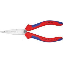 KNIPEX KN 13 05 160 - Alicate de cableado, 160 mm, cromado