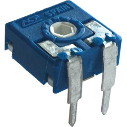 ARAGONESA DE COMPONENTES ACP 9-LRS 47K - Potenciómetro de ajuste, horizontal, 47 kOhm, 9 mm