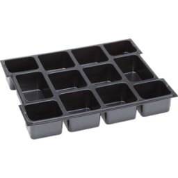 BS SYSTEMS GMBH & CO. KG BOXX 1000010126 - Inserto para piezas pequeñas, 12 cubetas, para L-BOXX 102