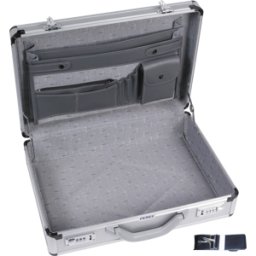 PEREL VEL 1819-18 - Caja de herramientas, aluminio, 460 x 335 x 110 mm