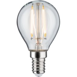 PAULMANN PLM 28689 - Lámpara de filamento LED E14, 2,6 W, 250 lm, 2700 K..