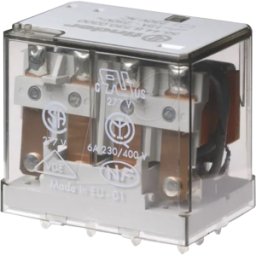 FINDER FIN 56.44.9 12V - RELÉ DE ALIMENTACIÓN DE PCB, 2 CO, 12 V CC