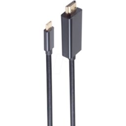SHIVERPEAKS SHVP BS10-61185 - Cable adaptador USB C > HDMI, 8K a 60Hz, 1,8 m