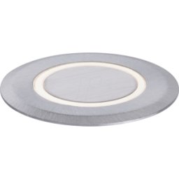 PAULMANN PLM 94363 - Luz de suelo empotrada LED, 2 W, 3000 K, acero inoxidable, IP67,