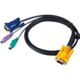 ATEN 2L-5203P - Cable KVM, VGA, PS/2, 3.0m