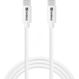 SANDBERG 136-52 - Cable de sincronización y carga, USB-C > USB-C, 1m..