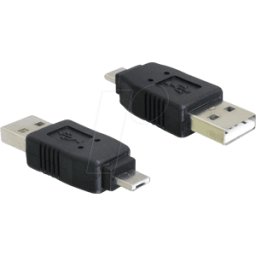 DELOCK 65037 - Conector USB Micro a a macho USB A.