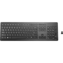 HEWLETT PACKARD HP Z9N41AA - Teclado inalámbrico, USB, negro
