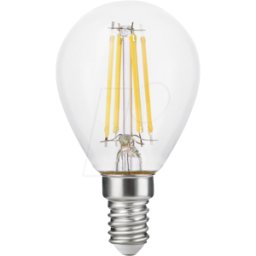 SCHIEFER LIGHTING SCHI LT147247002 - Lámpara LED E14, 4,7 W, 470 lm, 2500 K, filamento, regulable