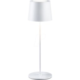 PAULMANN PLM 76997 - Luz a batería Gelo, IP44, atenuable, 2700 K, blanco mate