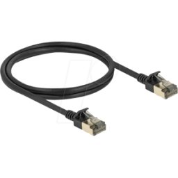 DELOCK 80339 - Cable de red RJ45 Cat.8.1 F/FTP Slim Pro 1 m