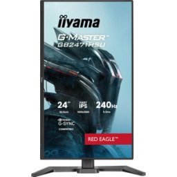 IIYAMA IIY GB2471HSUB1 - Monitor de 61 cm, USB, 1080p, pivote, altavoz