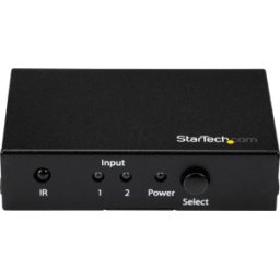 STARTECH.COM ST VS221HD20 - Interruptor HDMI de 2 puertos - 4K 60Hz