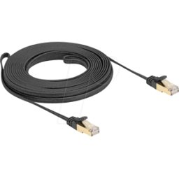DELOCK 80329 - Cable de red plano RJ45 Cat.6A S/FTP 7,5 m