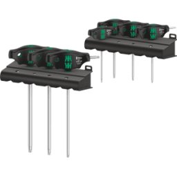 WERA 05023452001 - Juego de destornilladores de mango transversal 467/7 TX juego HF