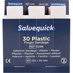 SÖHNGEN SNG 1009297 - Vendaje de dedos Salvequick, impermeable, 30 piezas