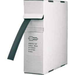 FREI SBK 12,0 SW - Caja de tubo termorretráctil, adhesivo interior, 4 m, neg