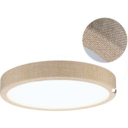 PAULMANN PLM 71054 - Cosara Lámpara de techo, 15 W, 1300 lm, 4000 K, IP44, bei