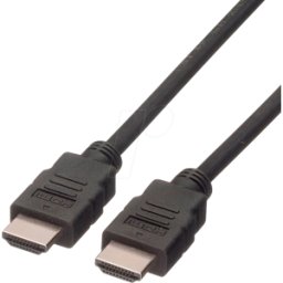 ROLINE 11045732 - Cable HDMI de alta velocidad con Ethernet, LSOH, 2 m.