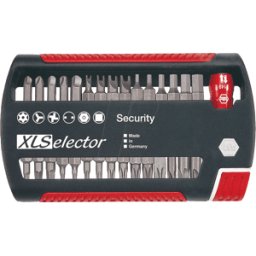WIHA XLSELECTOR 927 - Bit Set XLSelector, bits de seguridad de 30 piezas