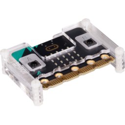 JOY-IT BBCZ CASE V2 TR - Carcasa para Micro:Bit V2, transparente
